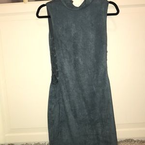 Really cute suede blue dress Windsor